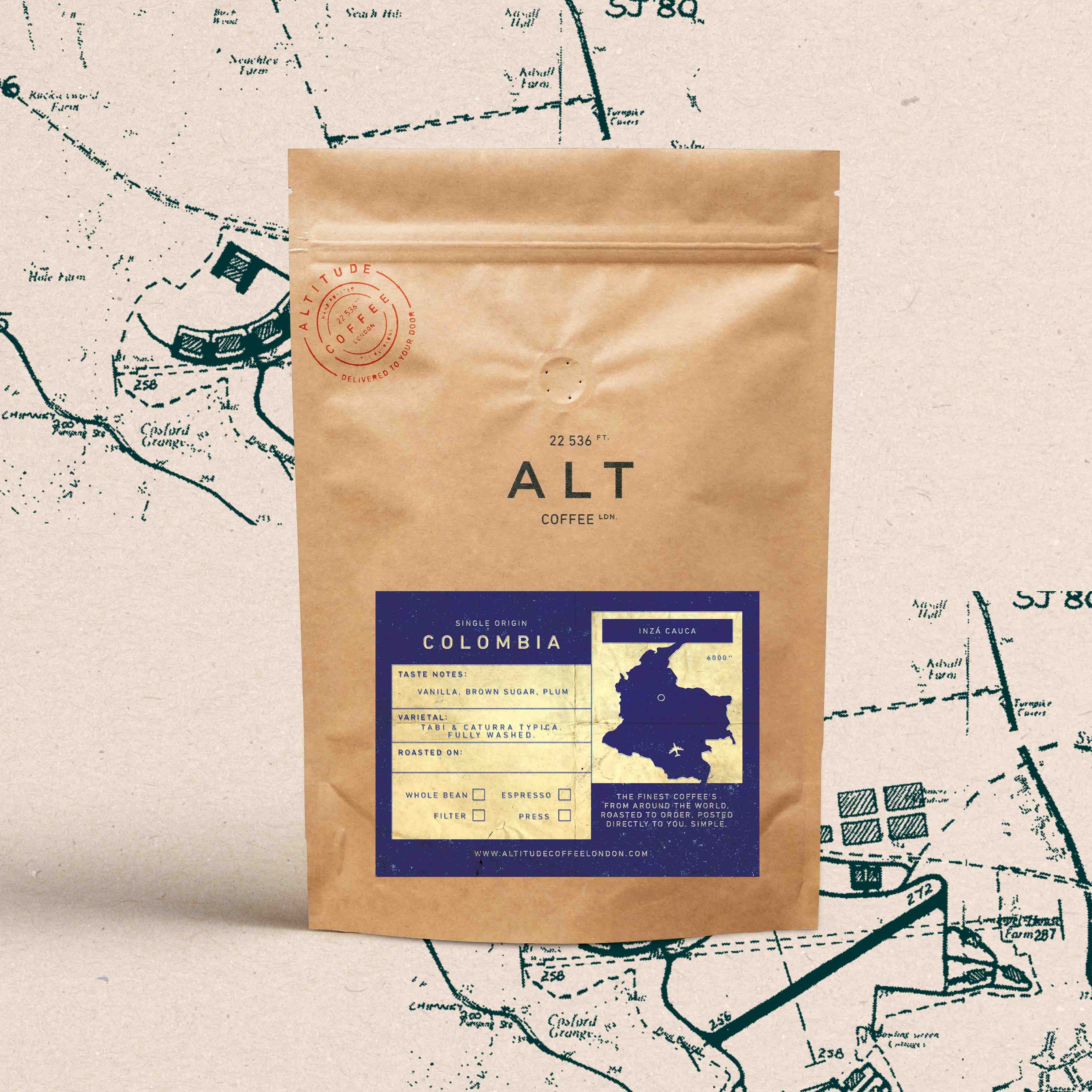 Colombia - Finca Los Nogales by Altitude Coffee London