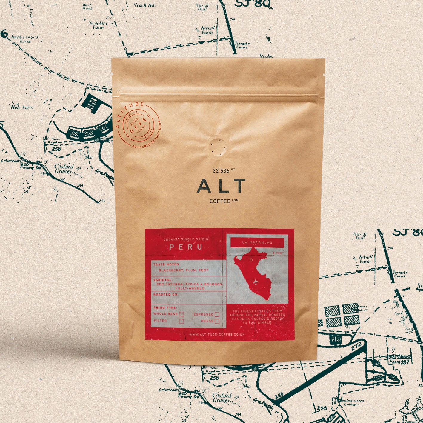 Peru Organic - La Naranjas by Altitude Coffee London