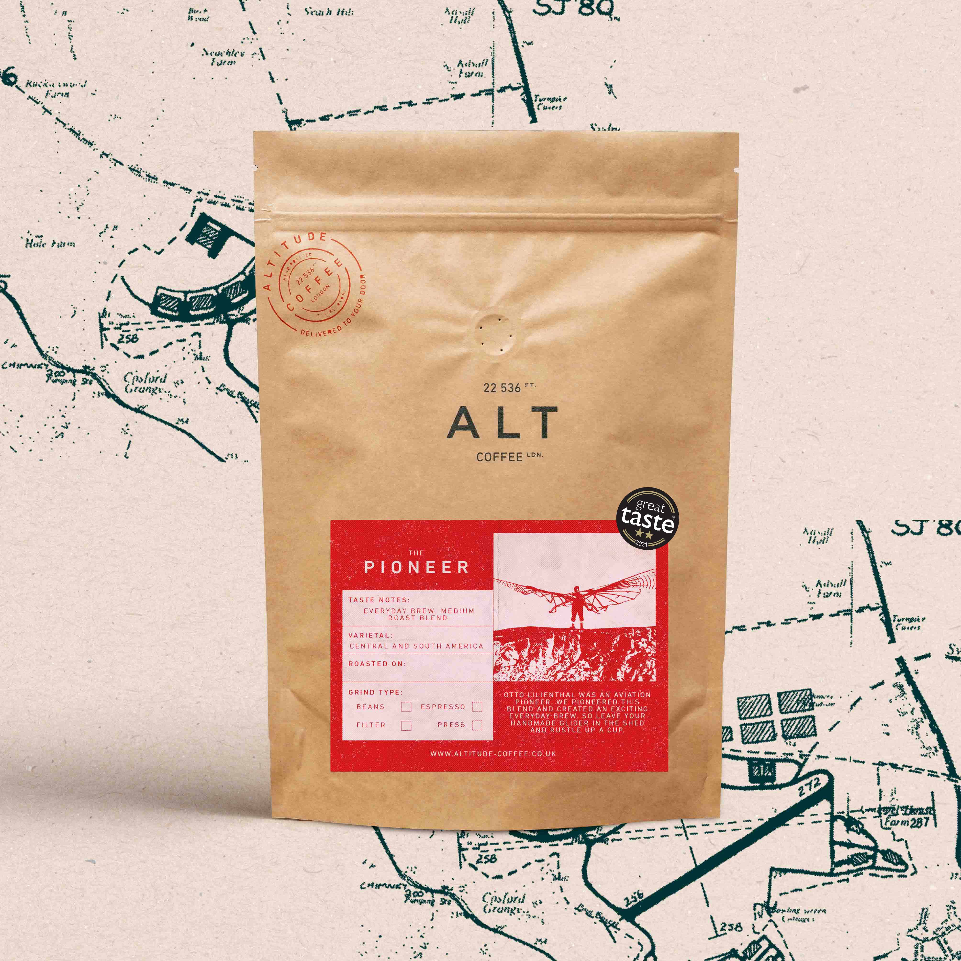 The Pioneer Blend by Altitude Coffee London