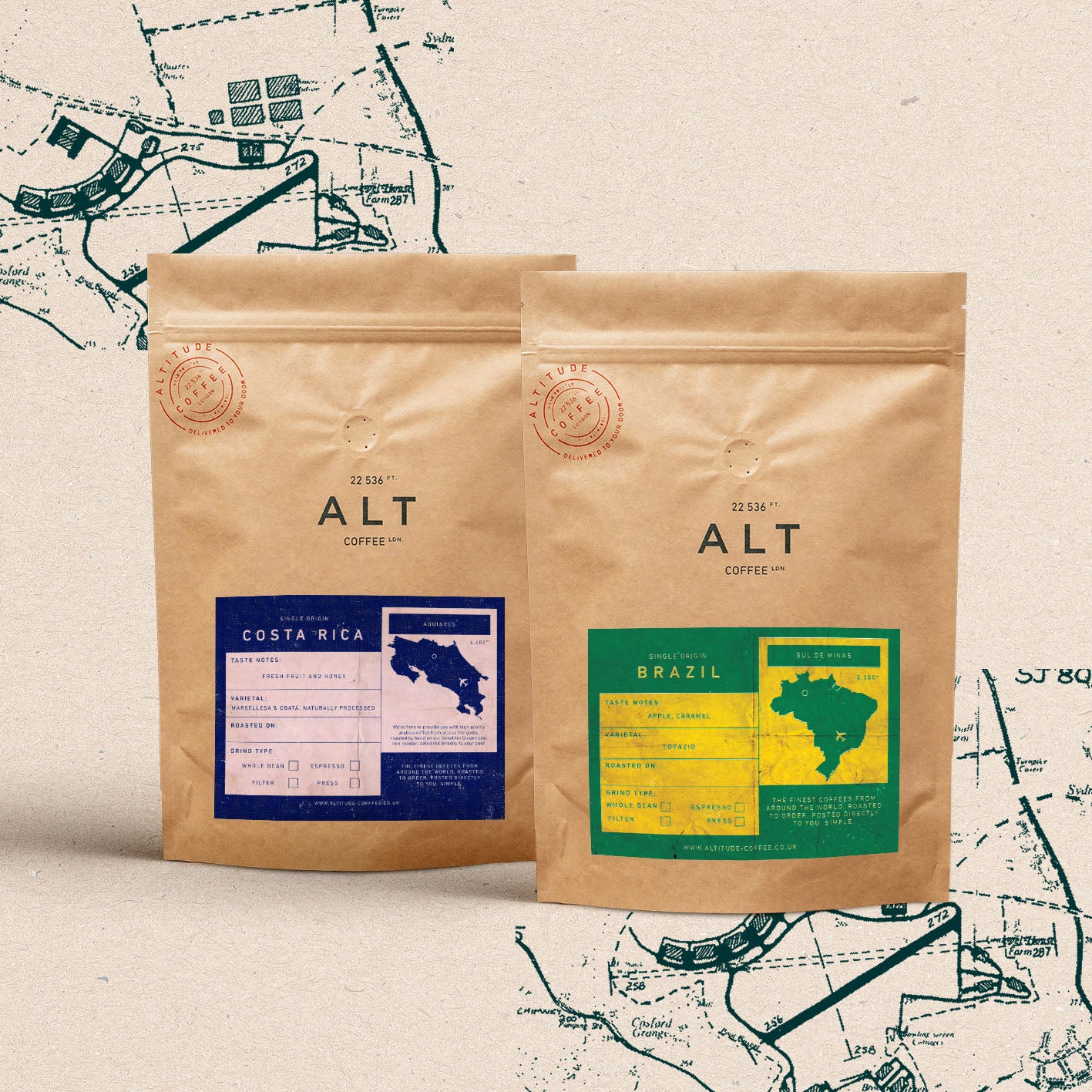 Single Origins Discovery Twin Pack by Altitude Coffee…