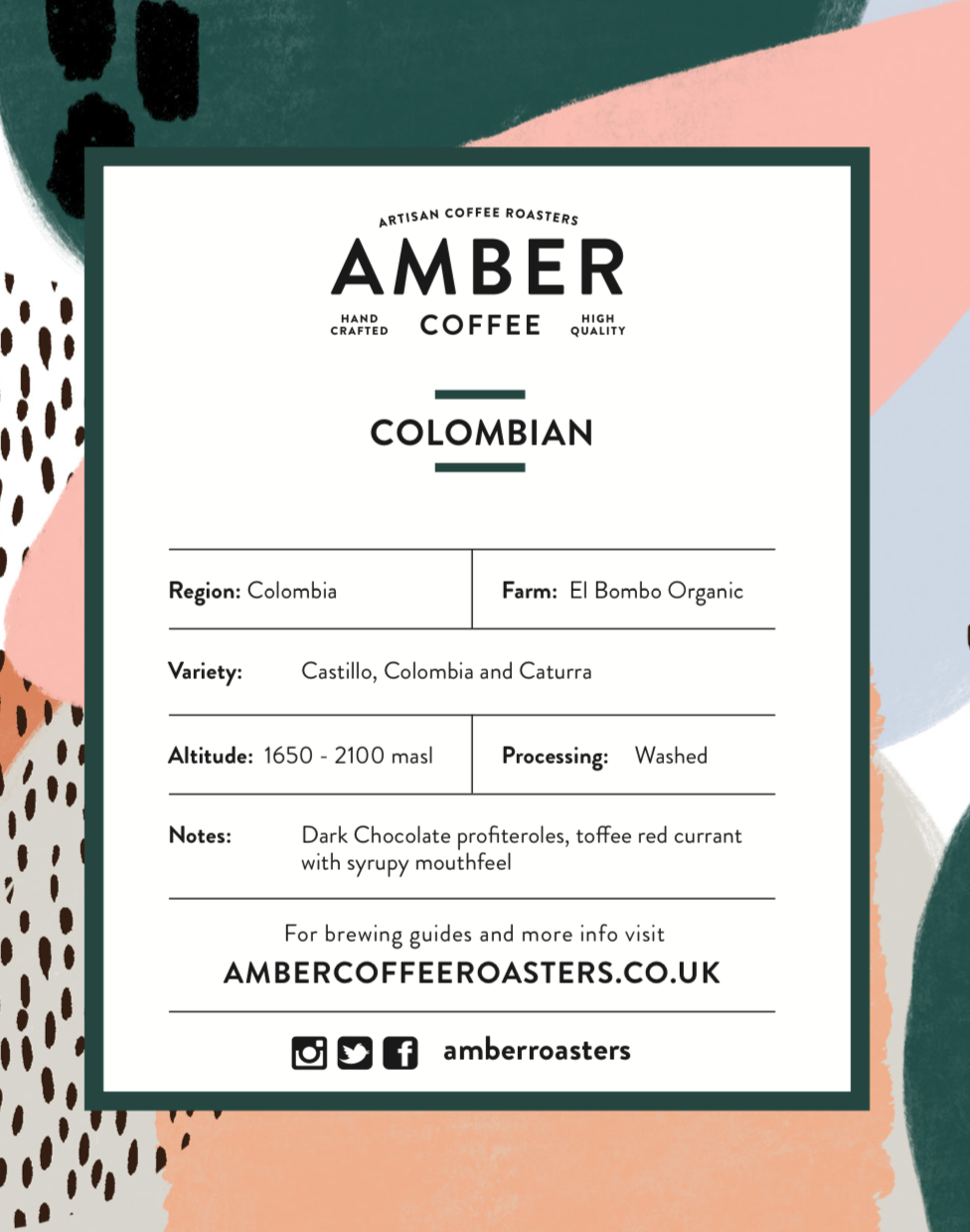 Colombian El Bomba Organic Coffee (Free Delivery) by…