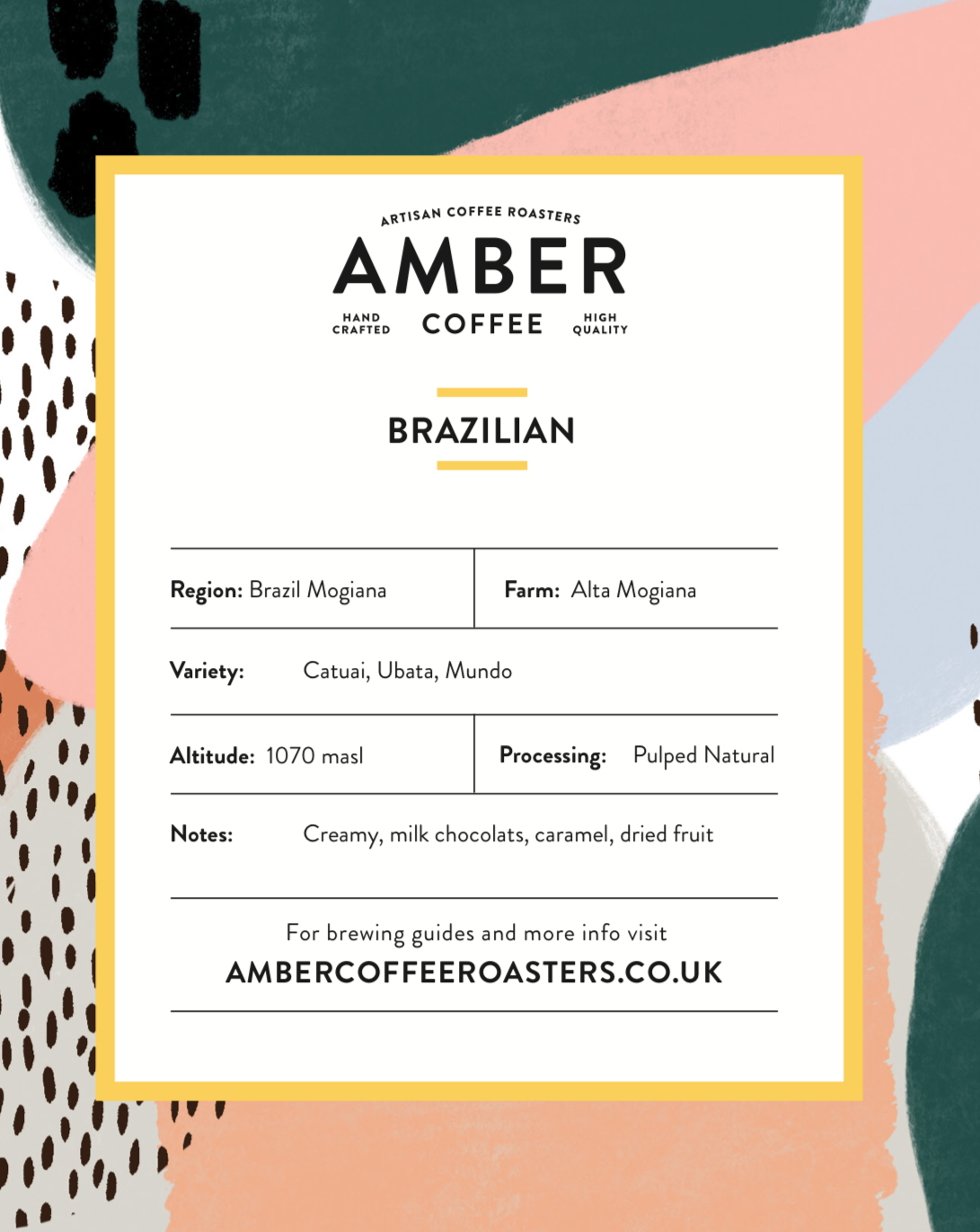 BRAZILIAN MOGIANA COFFEE (FREE DELIVERY) by Amber Coffee…