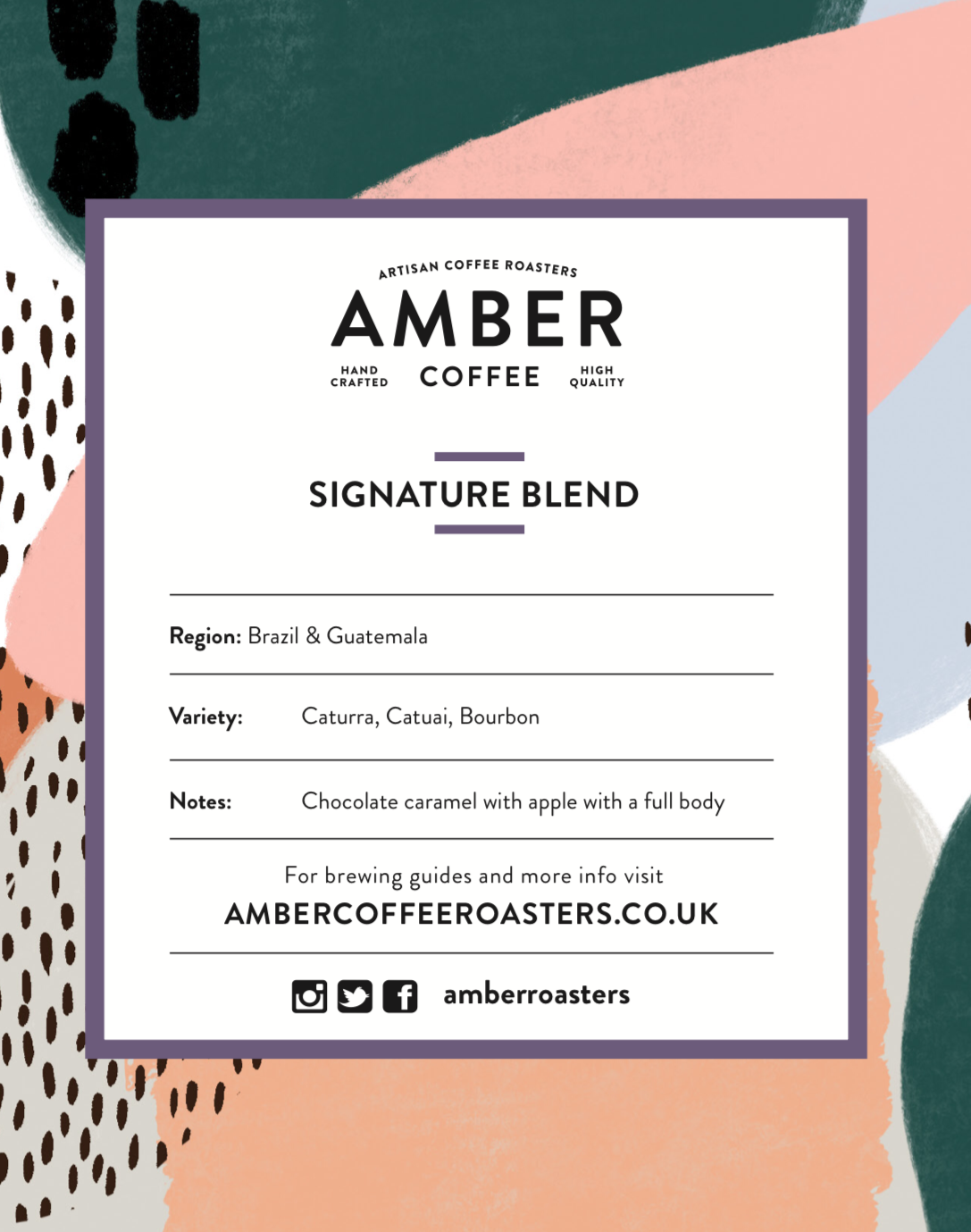SIGNATURE BLEND COFFEE (FREE DELIVERY) by Amber Coffee…