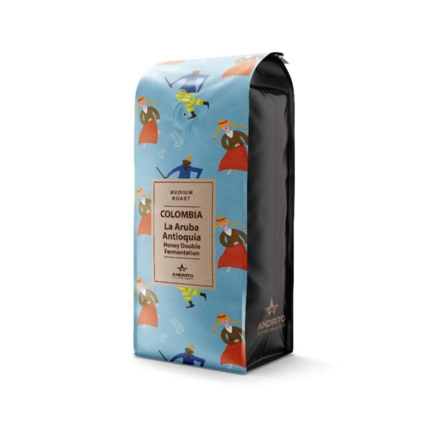 COLOMBIA la Aruba Honey Double Fermentation Medium — Colombia by Andrito Coffee Roastery