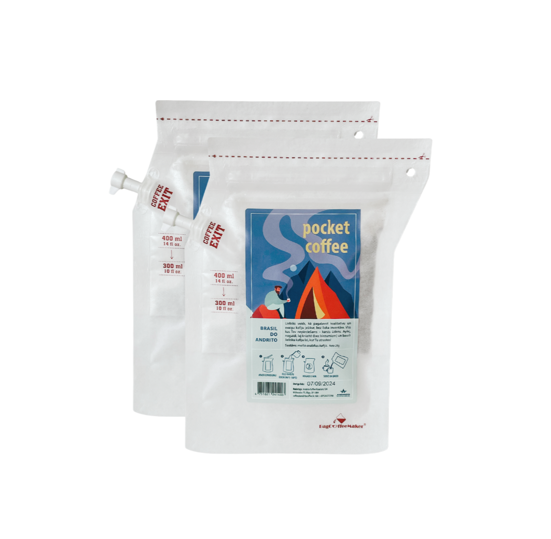 Pocket Coffee 2pcs by Andrito Coffee Roastery