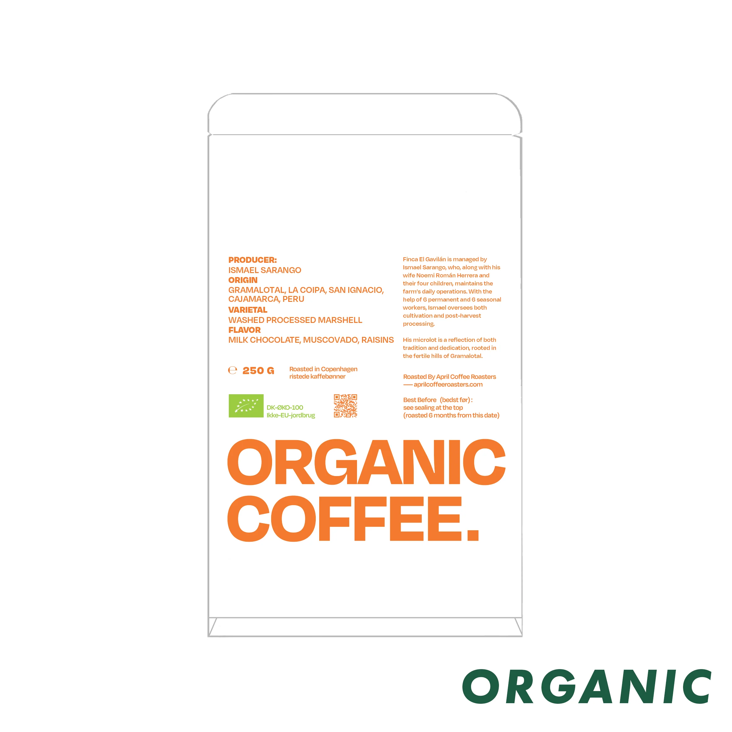 Peru - Ismael Sarango - Washed Marshell by April Coffee