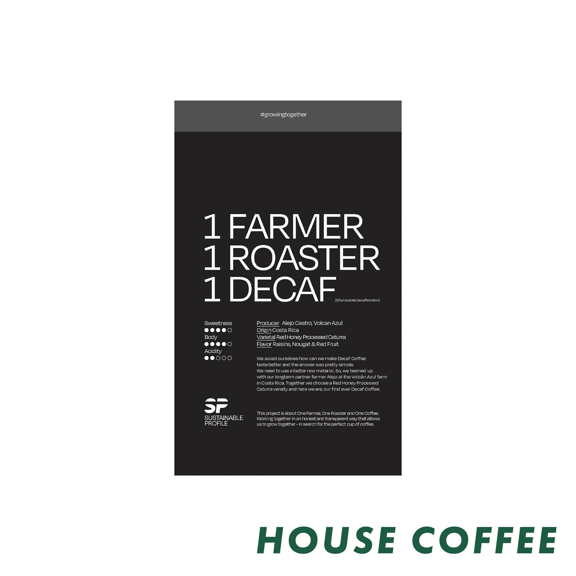 Sustainable Profile Coffee - Decaf by April Coffee