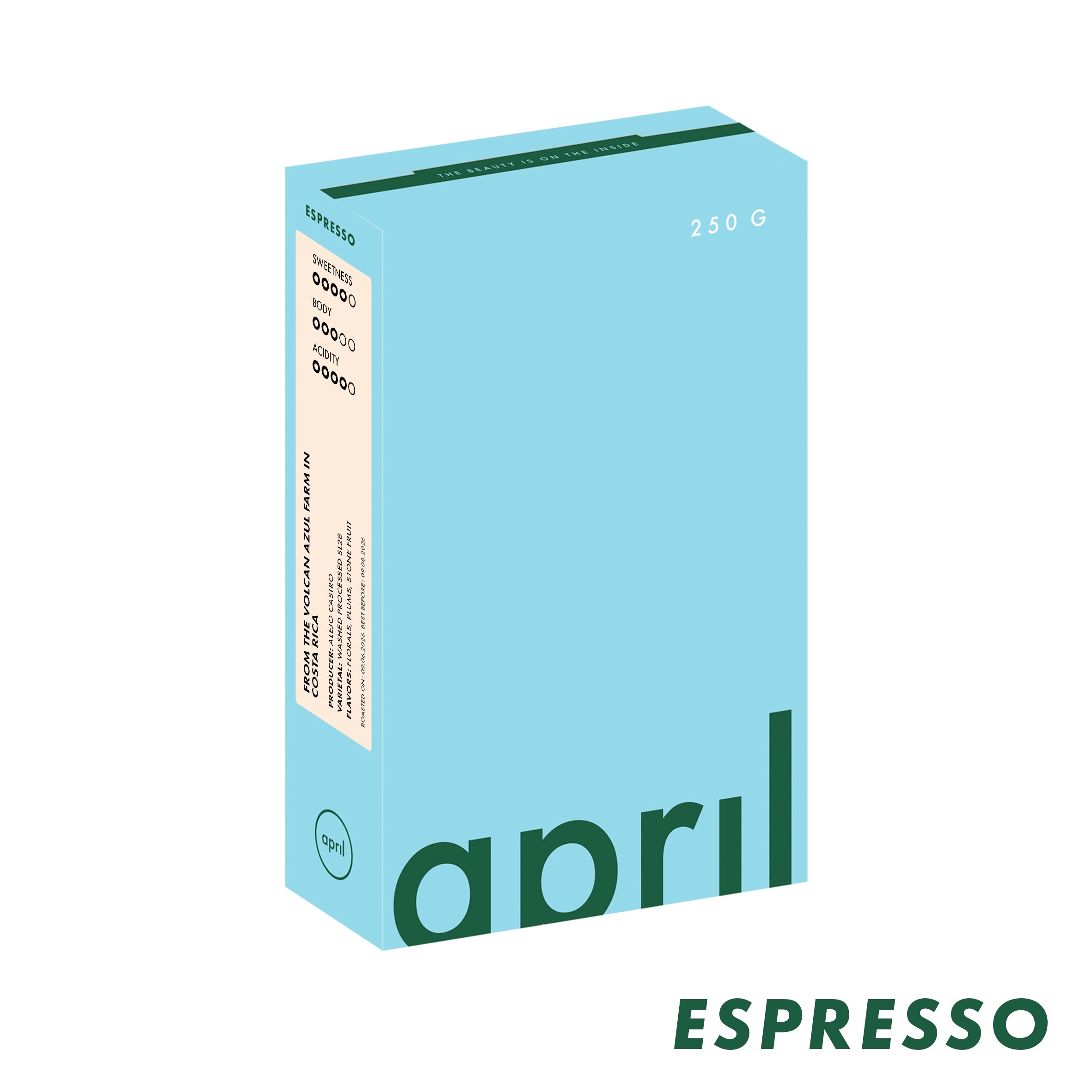 Volcan Azul - Costa Rica - Washed SL28 by April Coffee