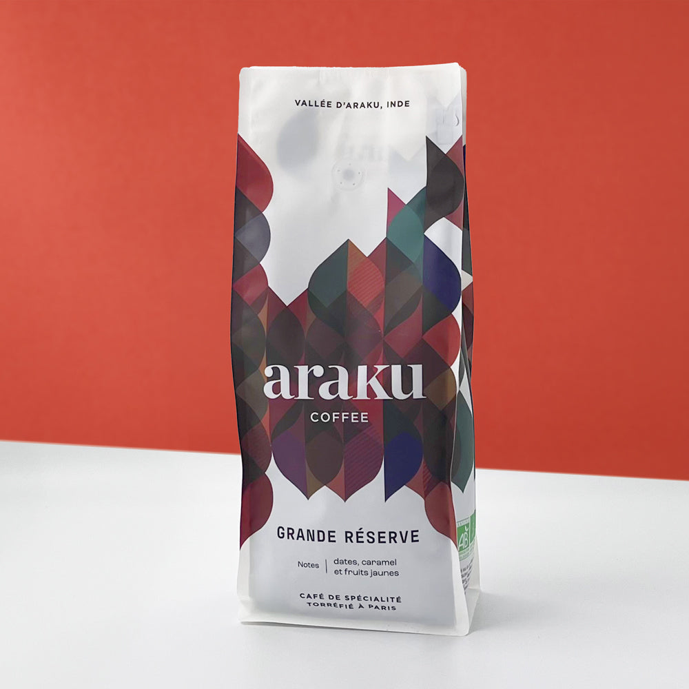 Grande Réserve Whole Bean Coffee - 1kg Bag by Arakucoffee