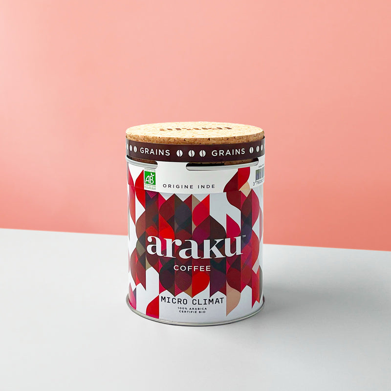 Micro Climat Café Grains - Boite 200G by Arakucoffee