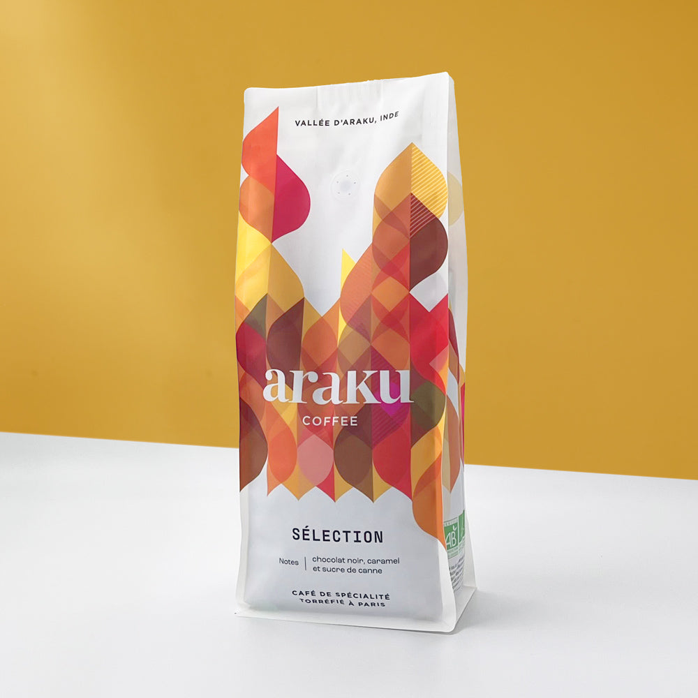 Selection Coffee Beans - 1KG Bag — India by Arakucoffee