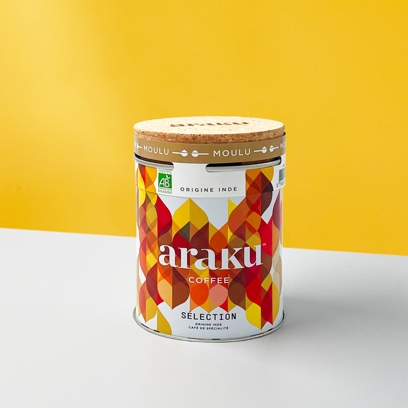 Sélection Ground Coffee - 200g Tin — India by Arakucoffee