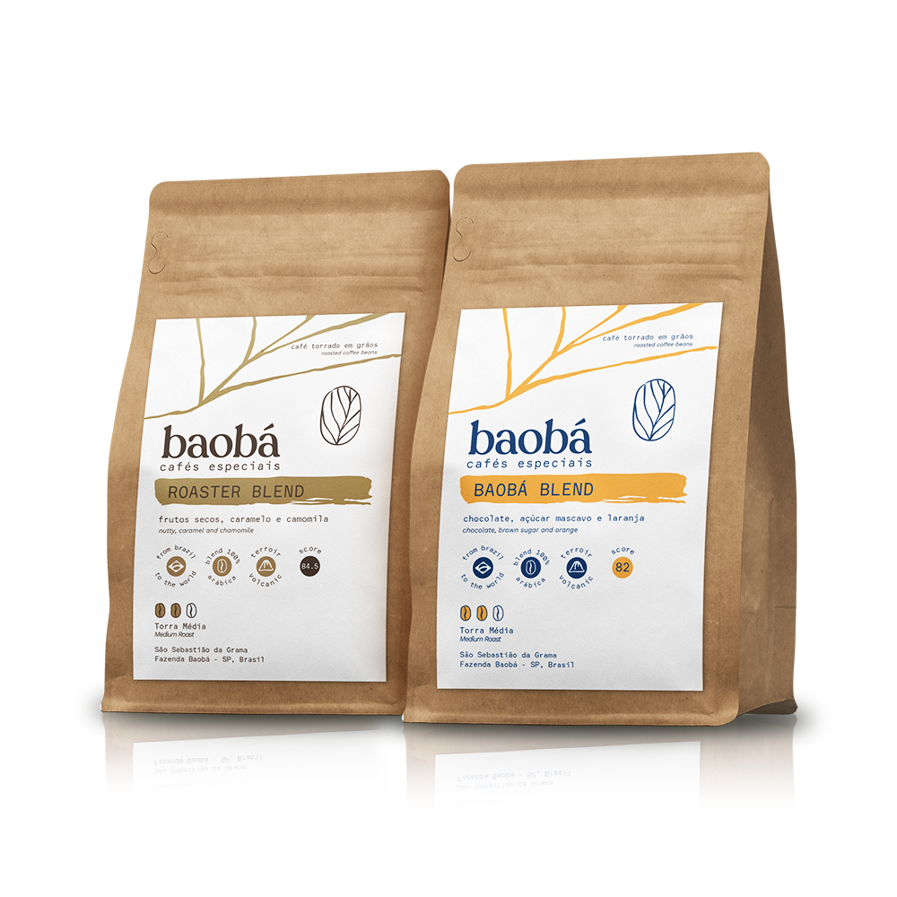 Baobá & Roaster Blend Duo (500g) by Baobá Café