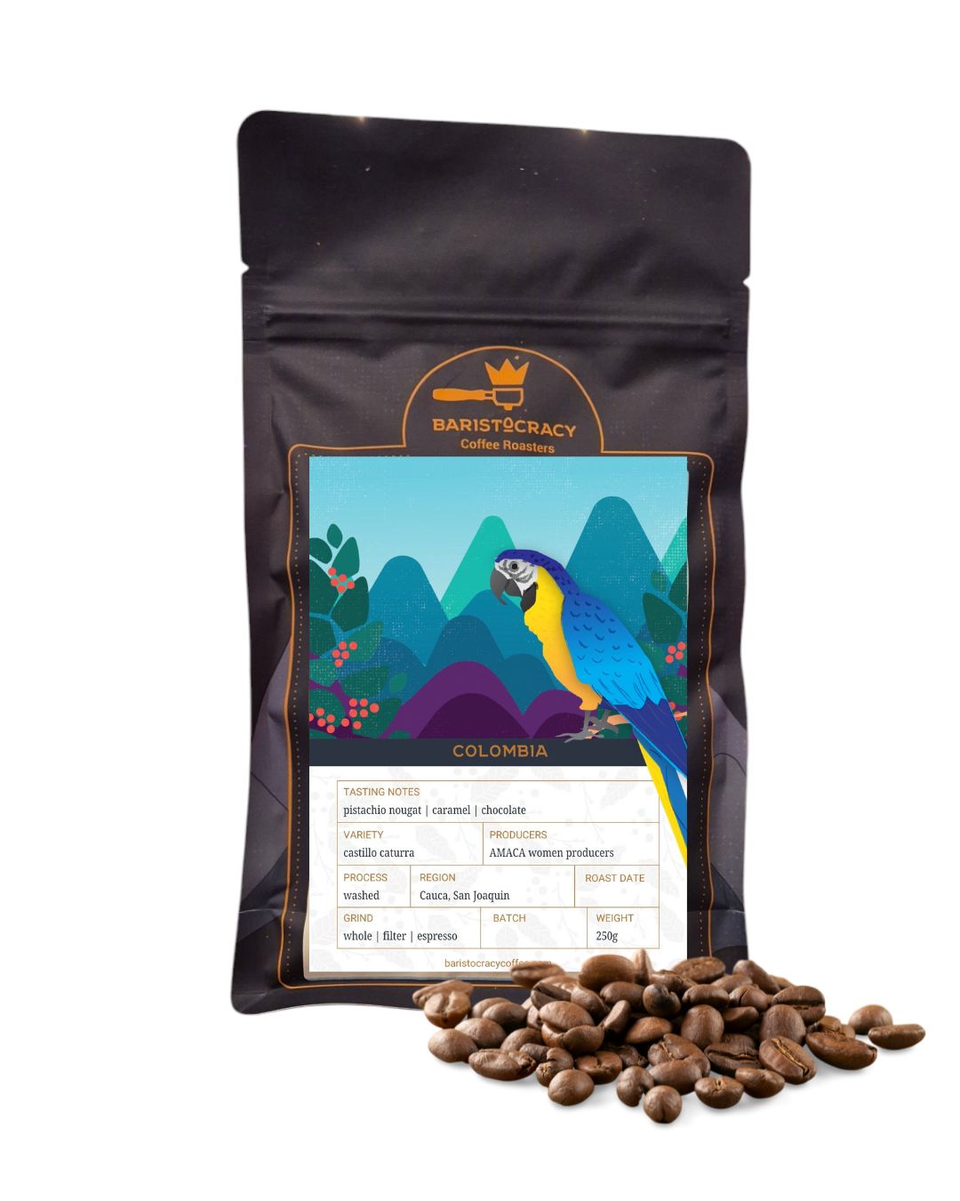 COLOMBIA by Baristocracy Coffee Roasters