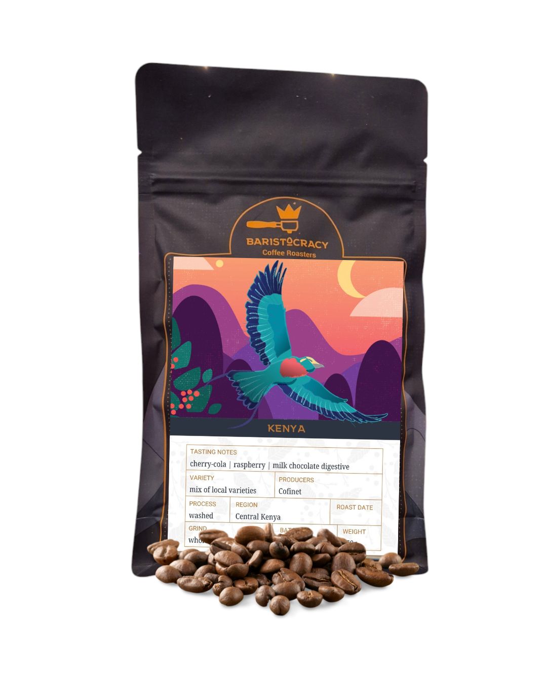 Kenya by Baristocracy Coffee Roasters