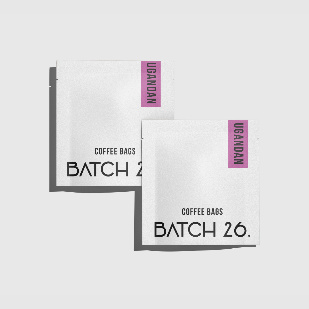 Ugandan Coffee Bags by Batch26 Coffee Co