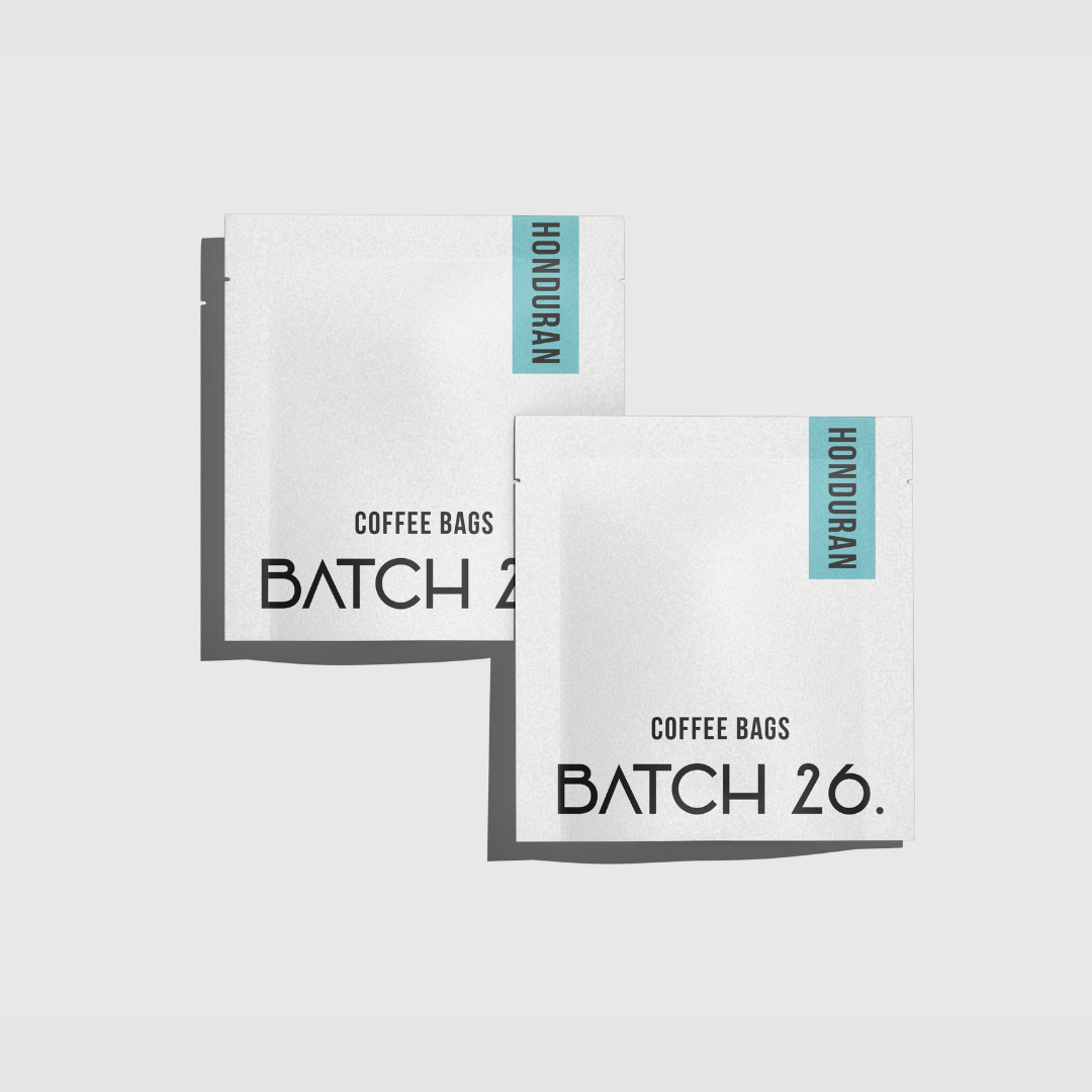 Honduran Coffee Bags by Batch26 Coffee Co
