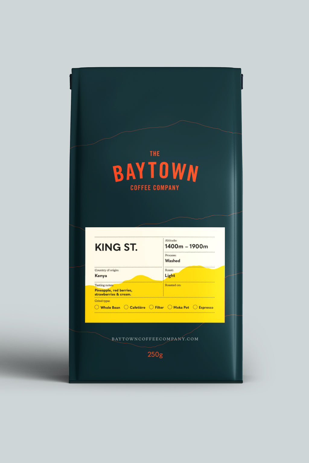 King Street Coffee — Kenya by Baytown Coffee Company