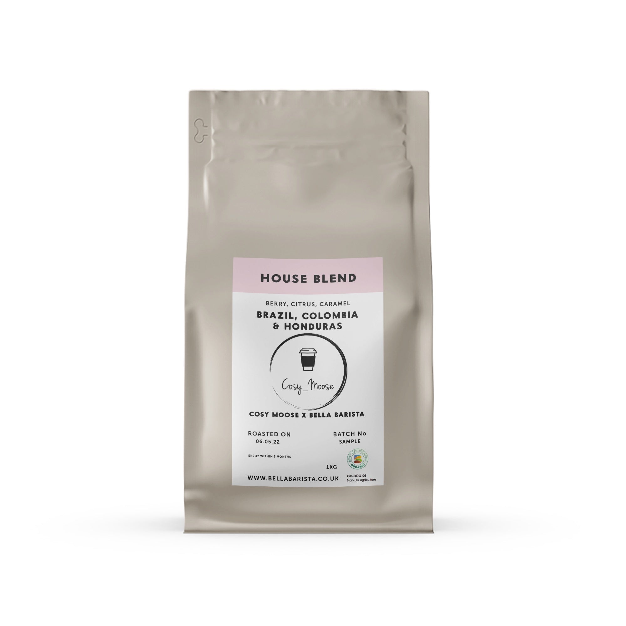 Cosy Moose House Blend Case - Organic Coffee by Bella…