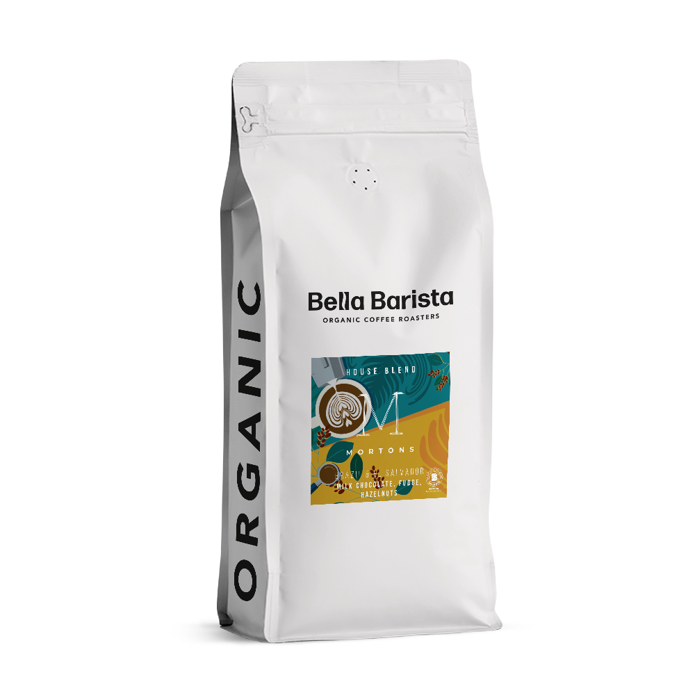 Mortons House Blend Case - Organic Coffee by Bella Barista