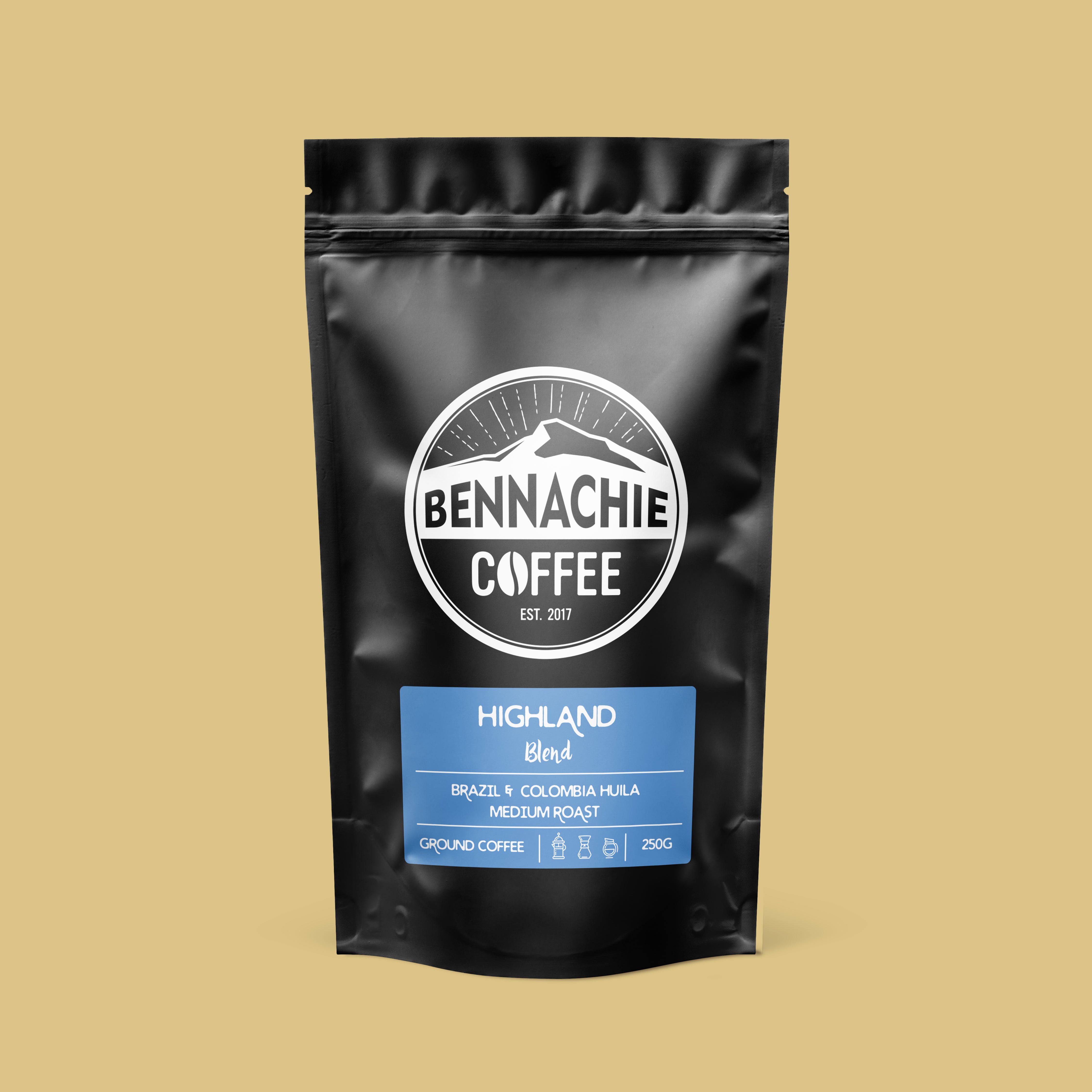 250g - Highland Blend by Bennachie Coffee Roasters