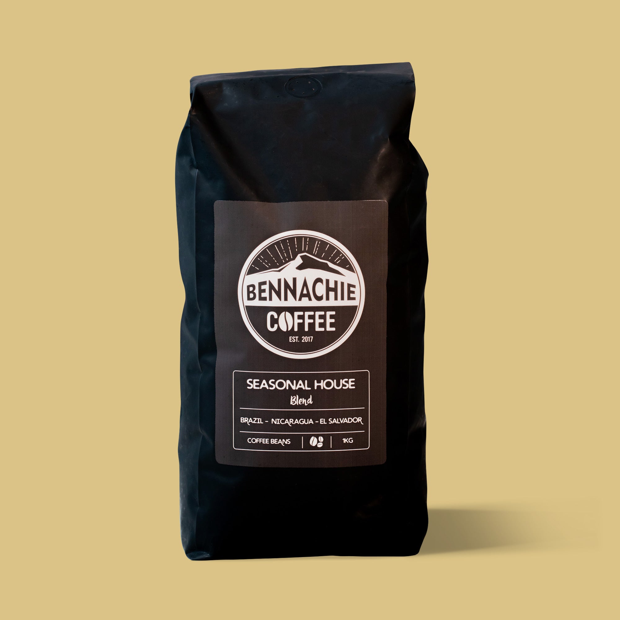 1kg - Seasonal House Blend Coffee Beans by Bennachie…