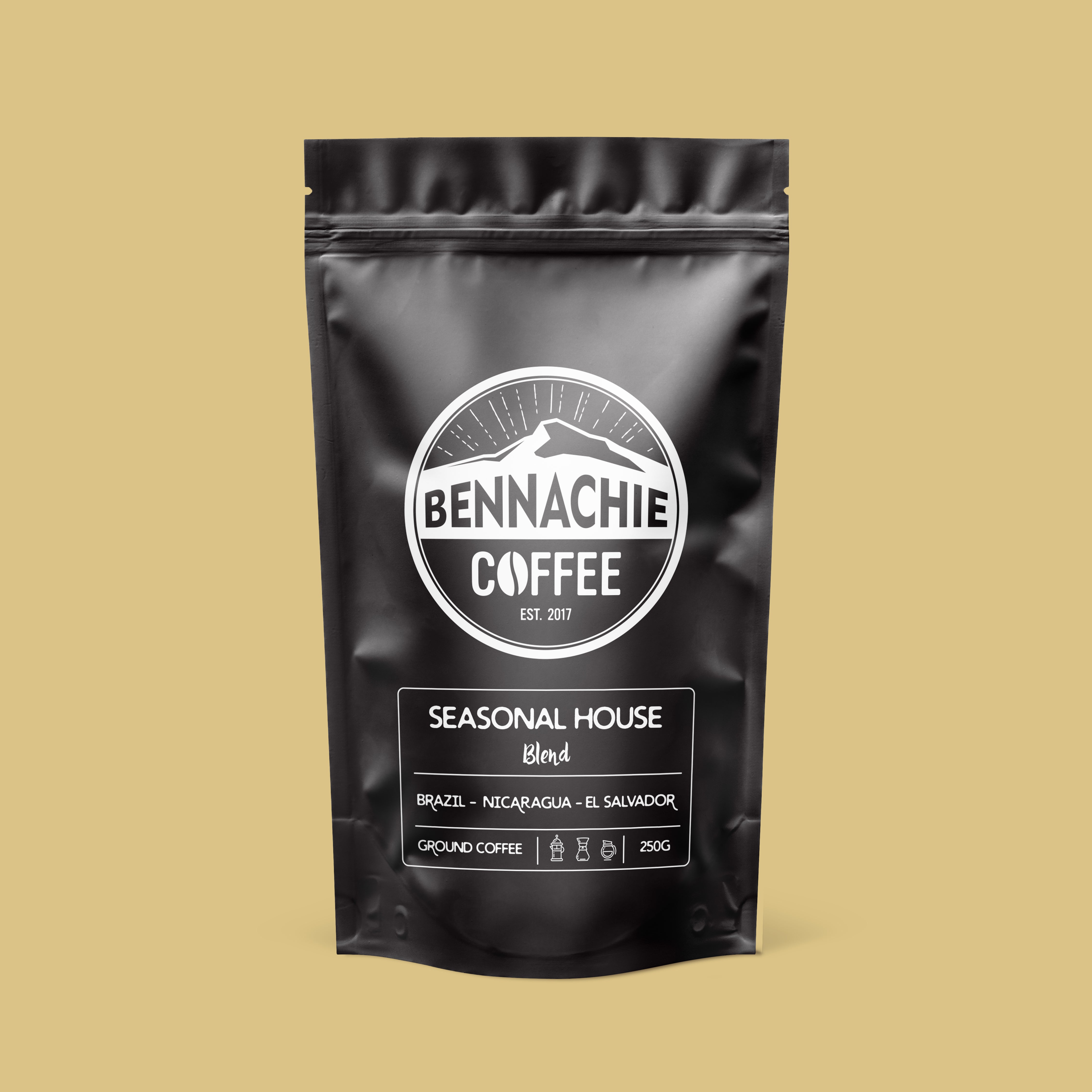 250g - Seasonal House Blend by Bennachie Coffee Roasters