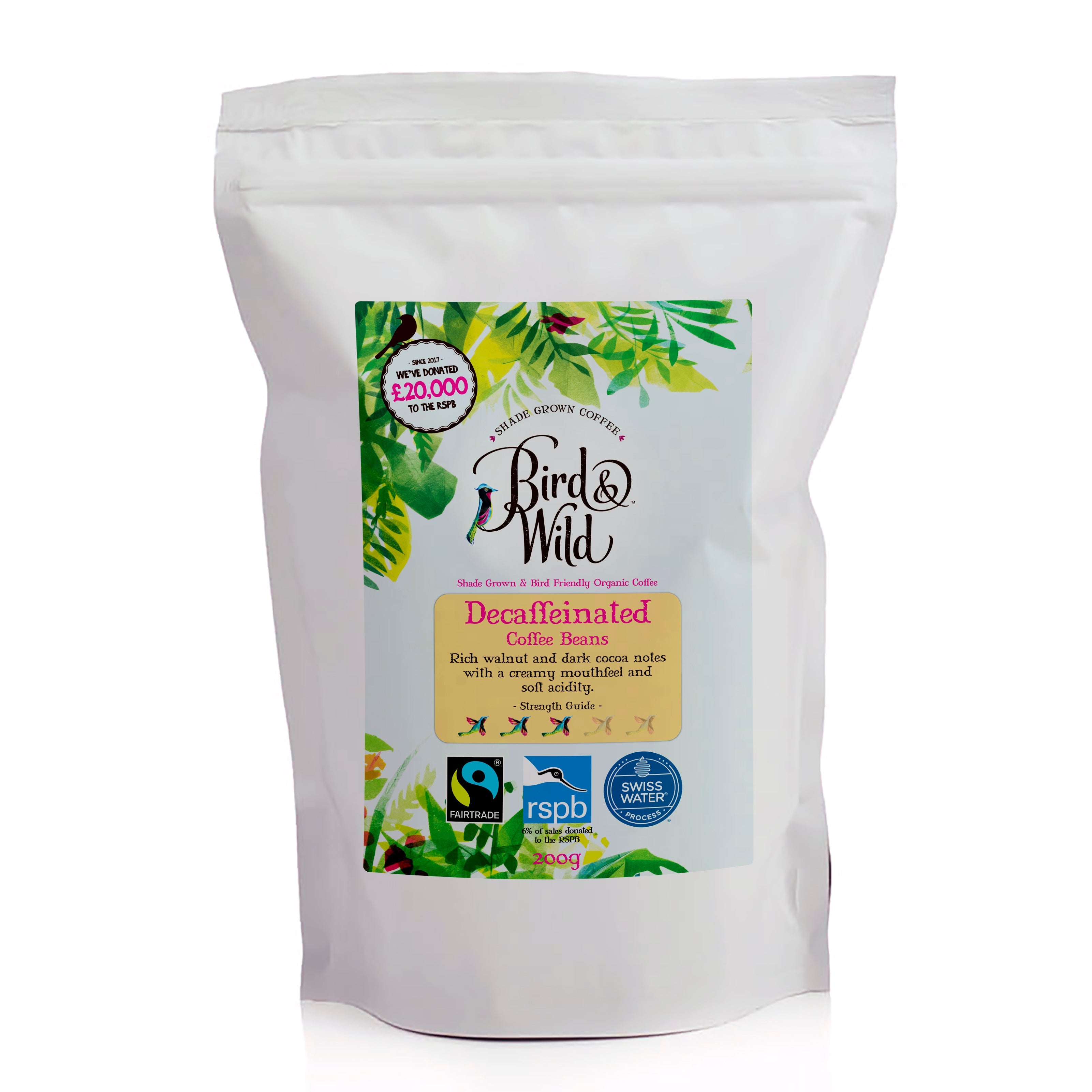 Swiss Water Decaf Organic Coffee, Beans & Ground - 1kg…