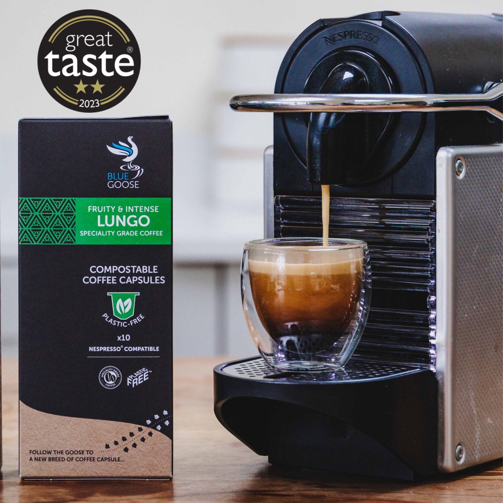 Lungo Compostable Coffee Pods — Colombia