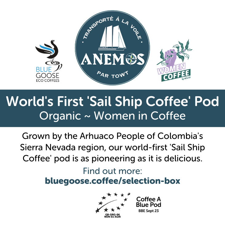 Organic Colombian 'Sail Ship' Coffee Pods