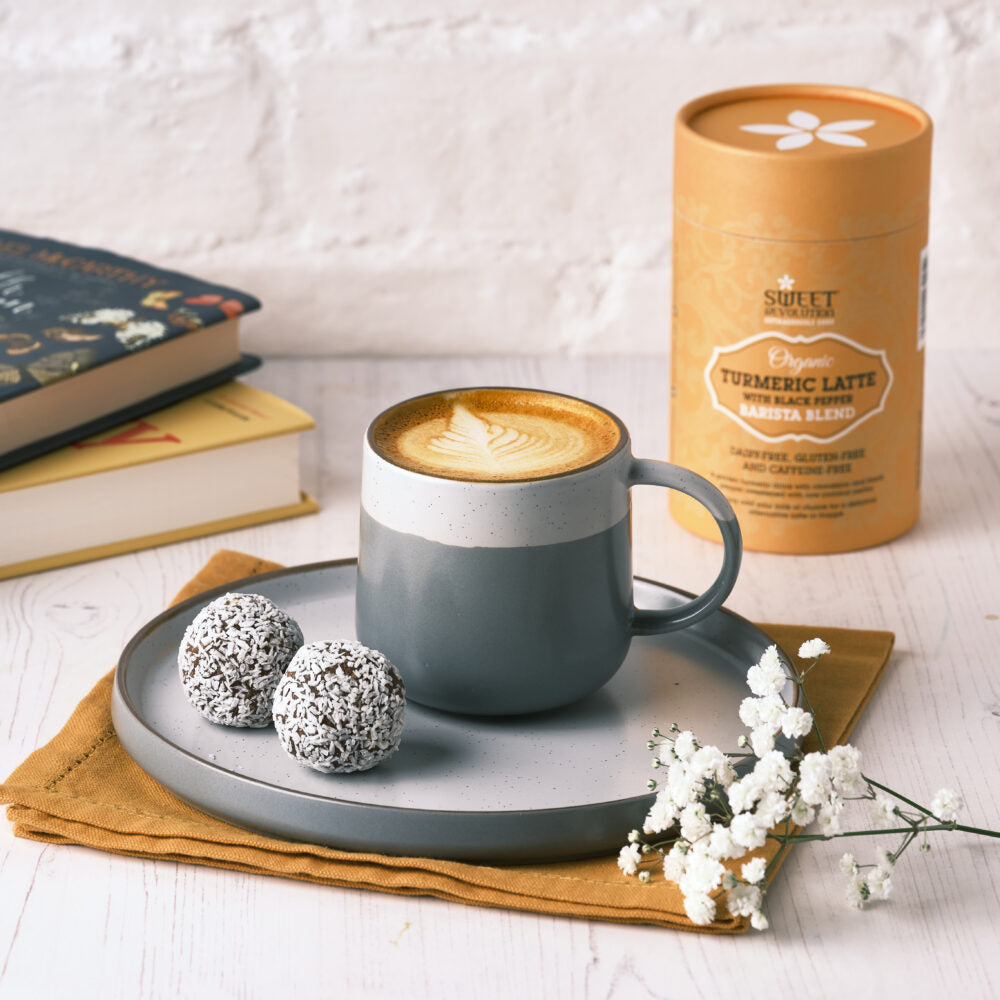 Organic Turmeric Latte with Black Pepper by Bohemia Roasts