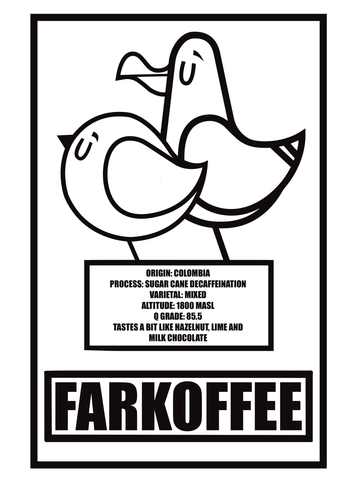 FARKOFFEE (Colombian Decaf) by Broadway Coffee Roasters