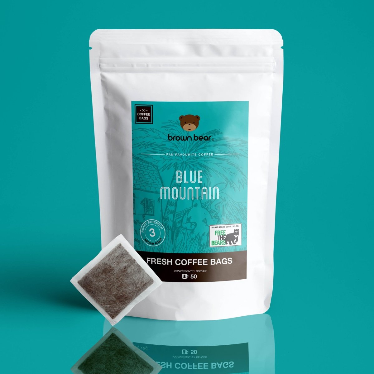 Coffee Bags - Blue Mountain Medium Roast - Strength 3 by…