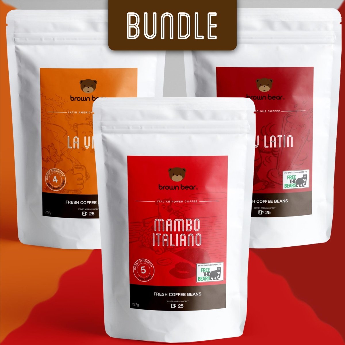 Dark Roast Coffee Bundle | Brown Bear by Brown Bear