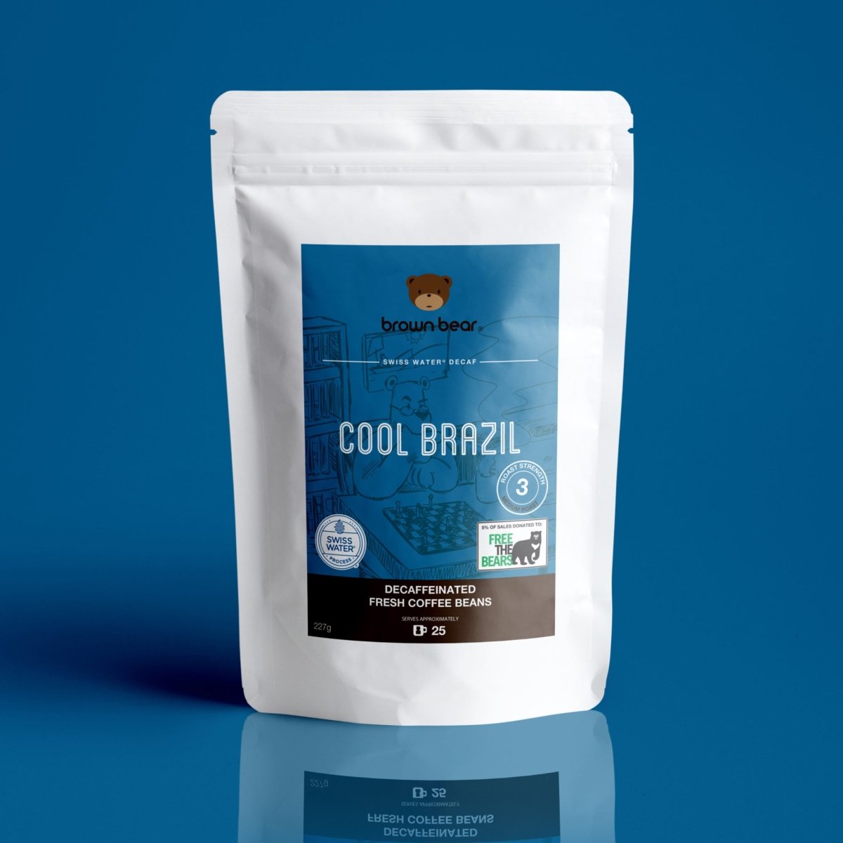 Brazilian Decaf Coffee - Swiss Water Decaffeinated - Cool Brazil