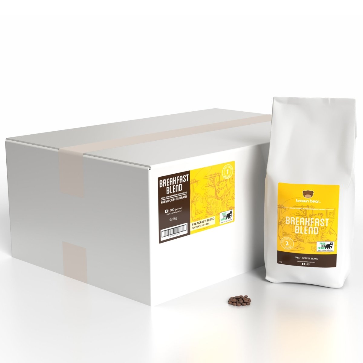 Light Roast Coffee Case 6x1kg - Breakfast Blend by Brown…