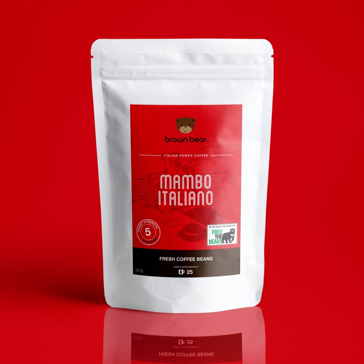 Strong Dark Roast Espresso Coffee - Mambo Italiano by…