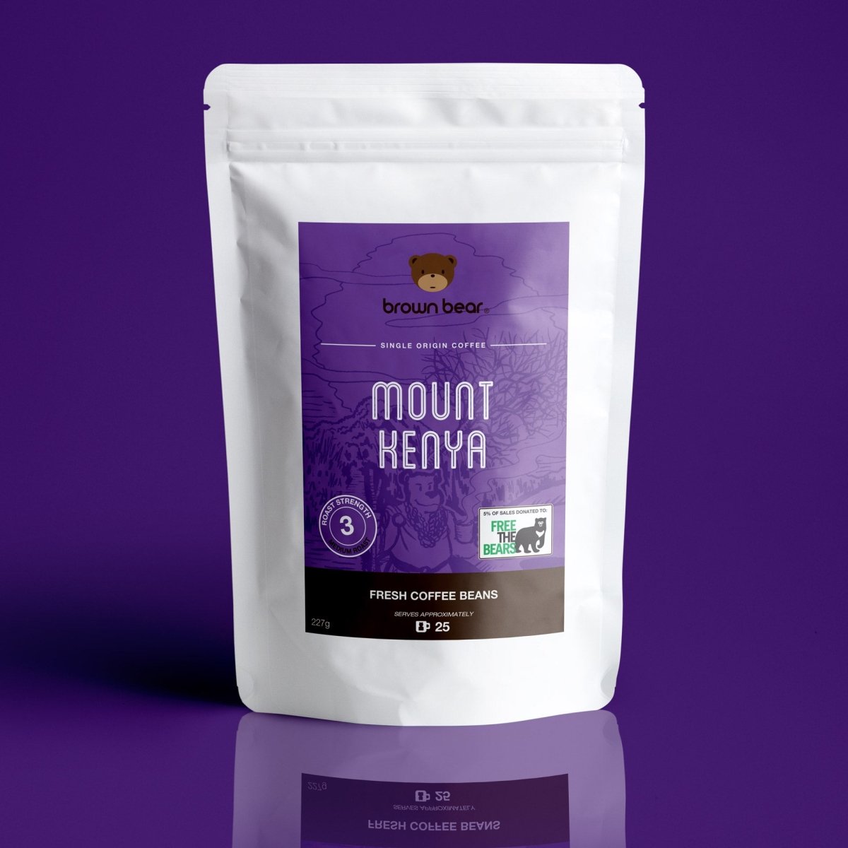 Kenyan Coffee - Medium Roast - Strength 3 - Mount Kenya…