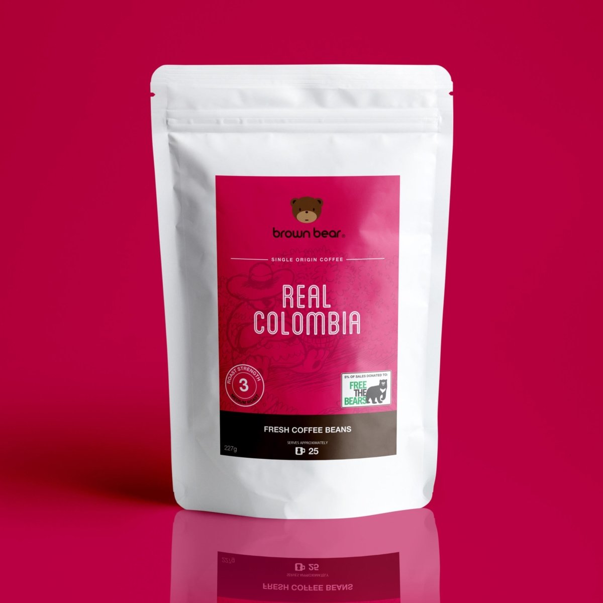 Colombian Coffee - Medium Roast - Strength 3 - Real…