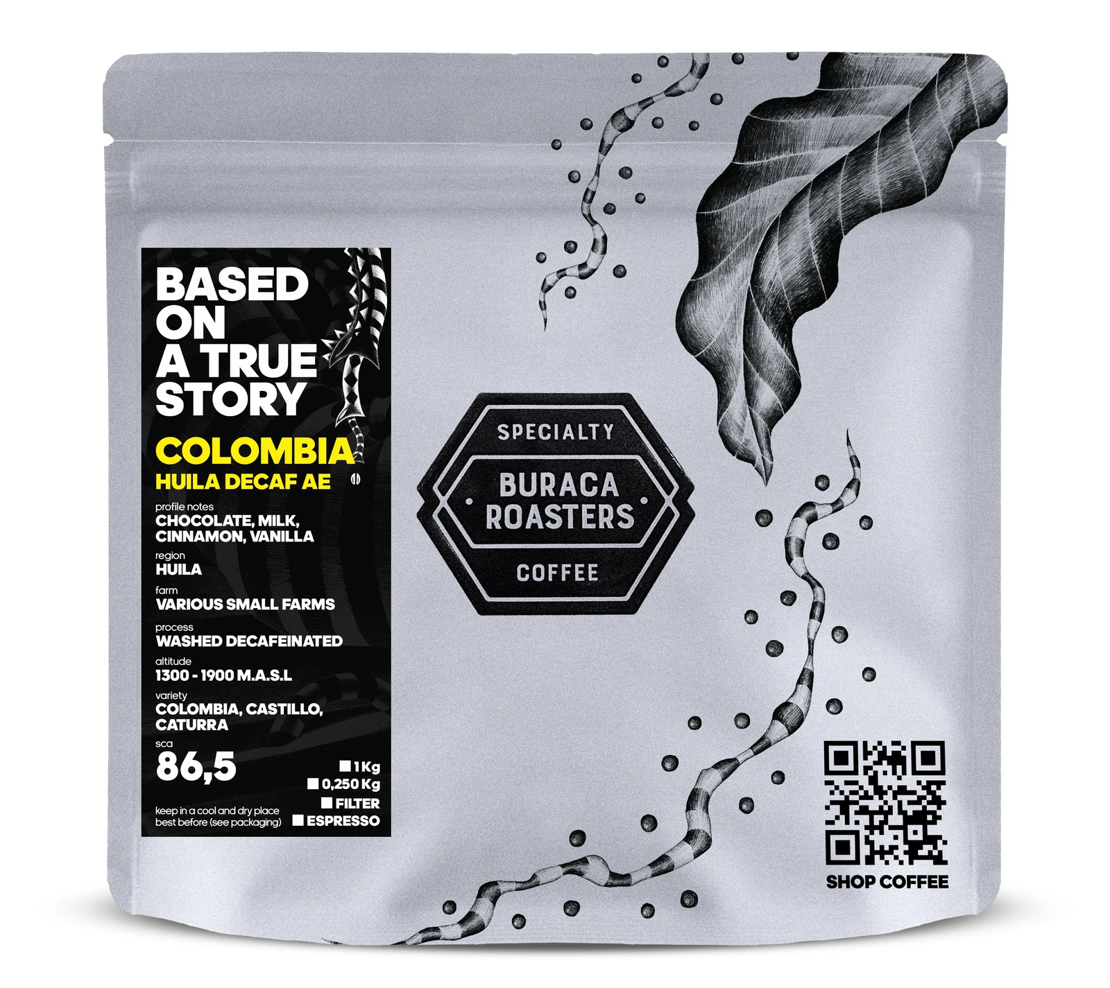 Colombia - Huila DECAF AE