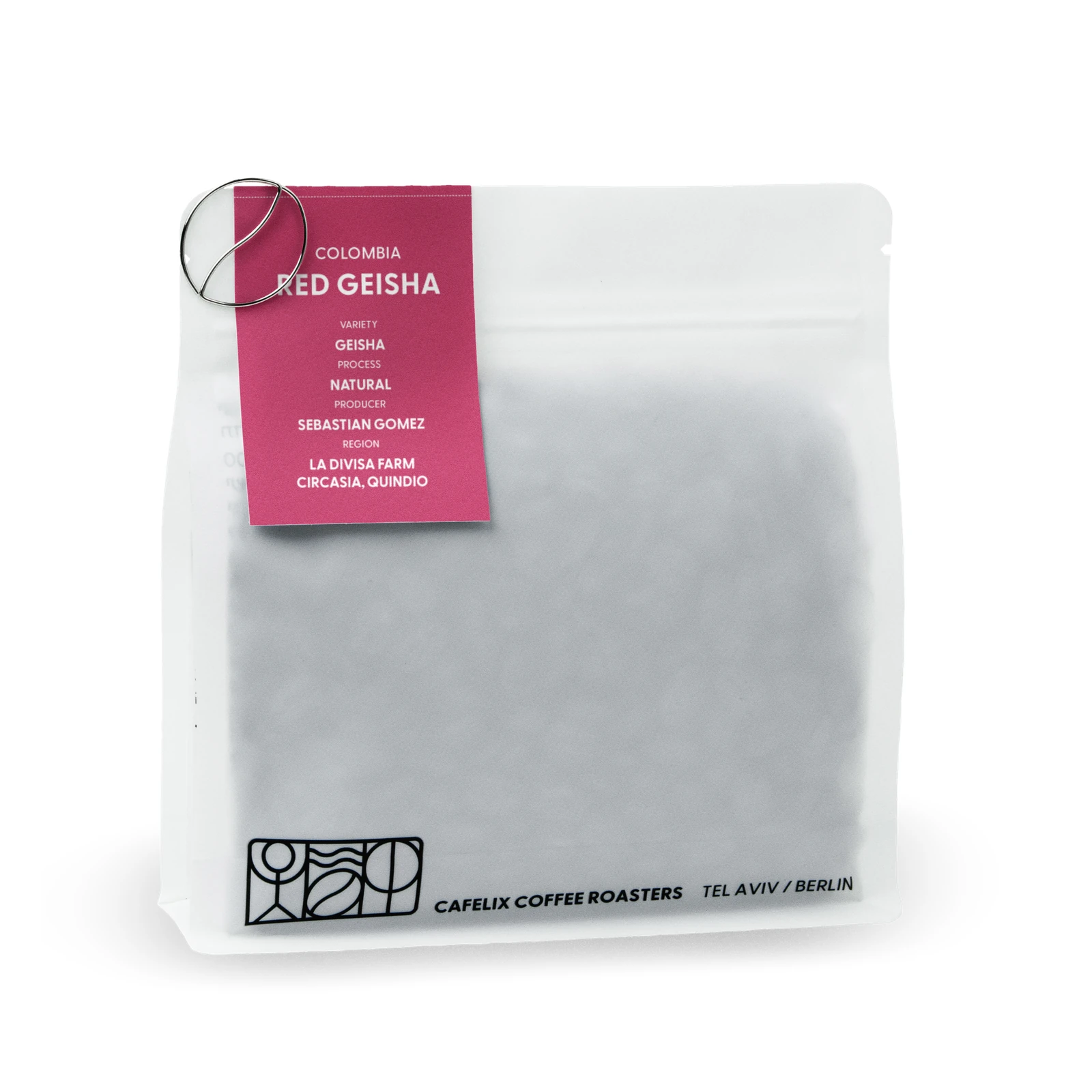Colombia, Quindo - Red Geisha, natural (Light Roast) by…