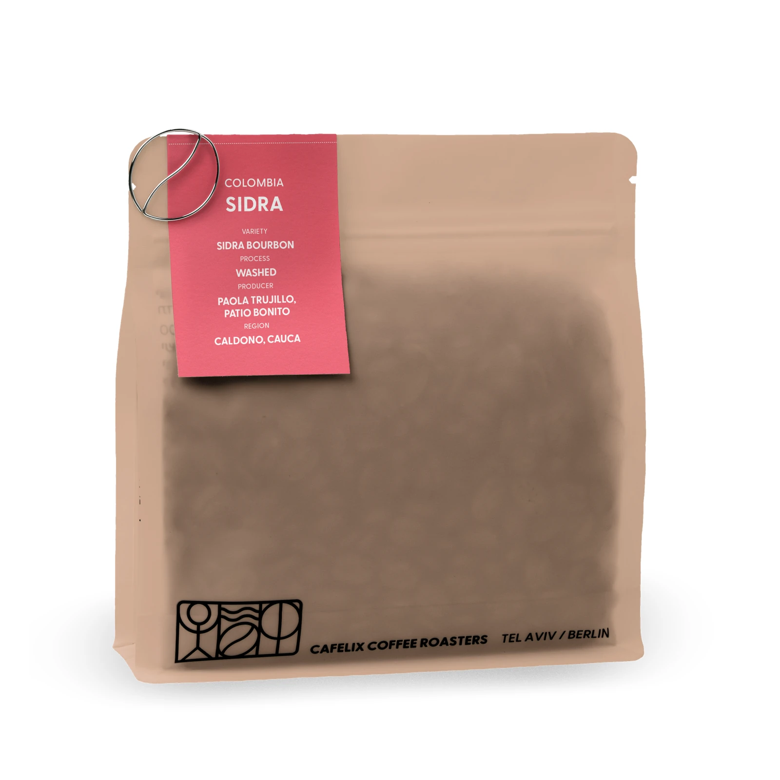 Colombia, Cauca - Sidra Bourbon, Washed by Cafelix