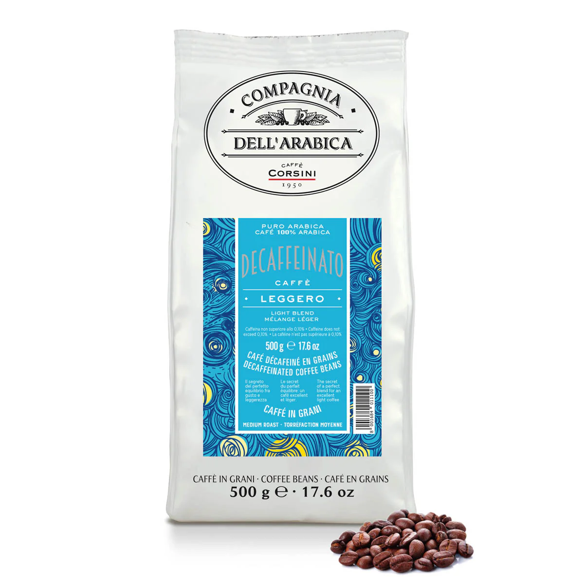 Whole Bean | Decaffeinated | 100% Arabica | 500g by…