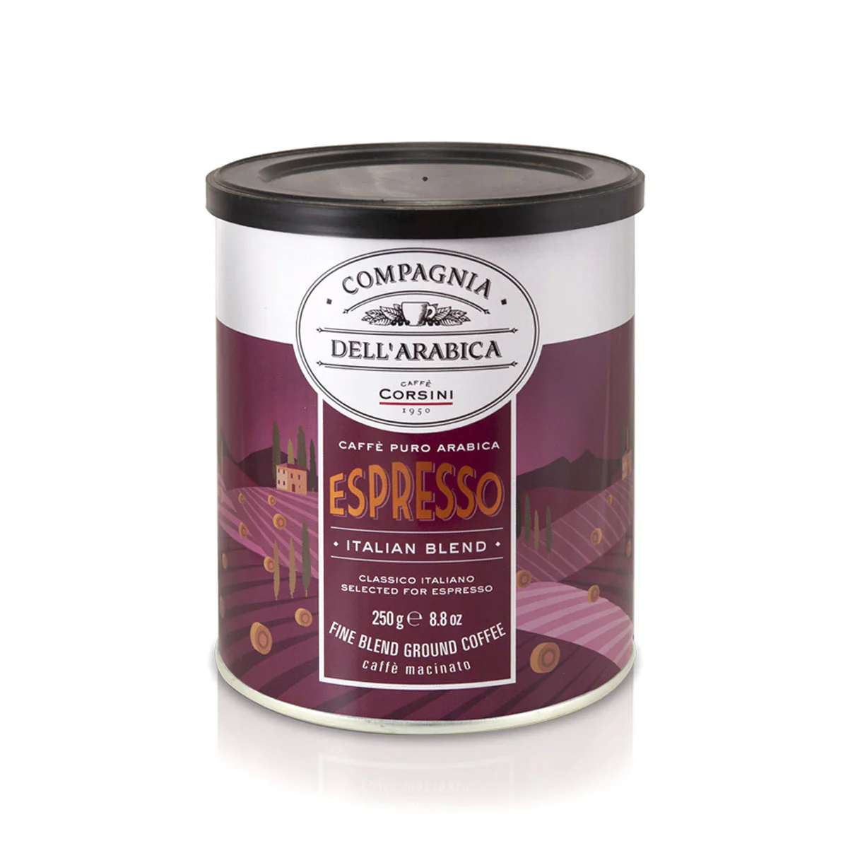 Ground Coffee for Espresso | 100% Arabica | 250g Tin by…