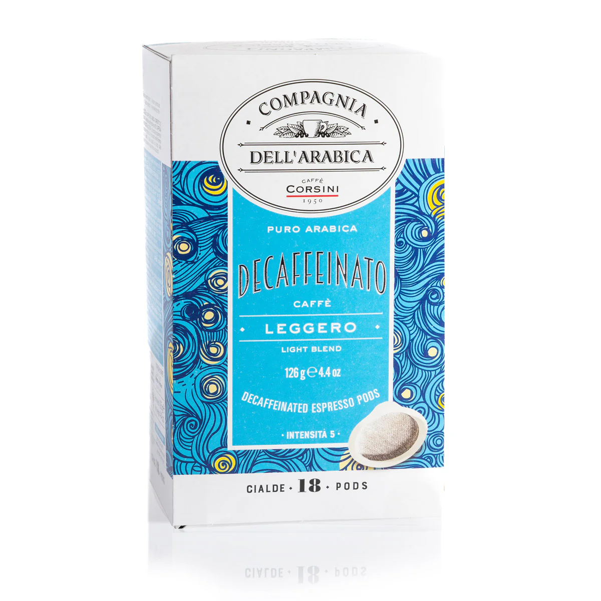 Coffee pods | Decaffeinated | 100% Arabica | 18 pieces…