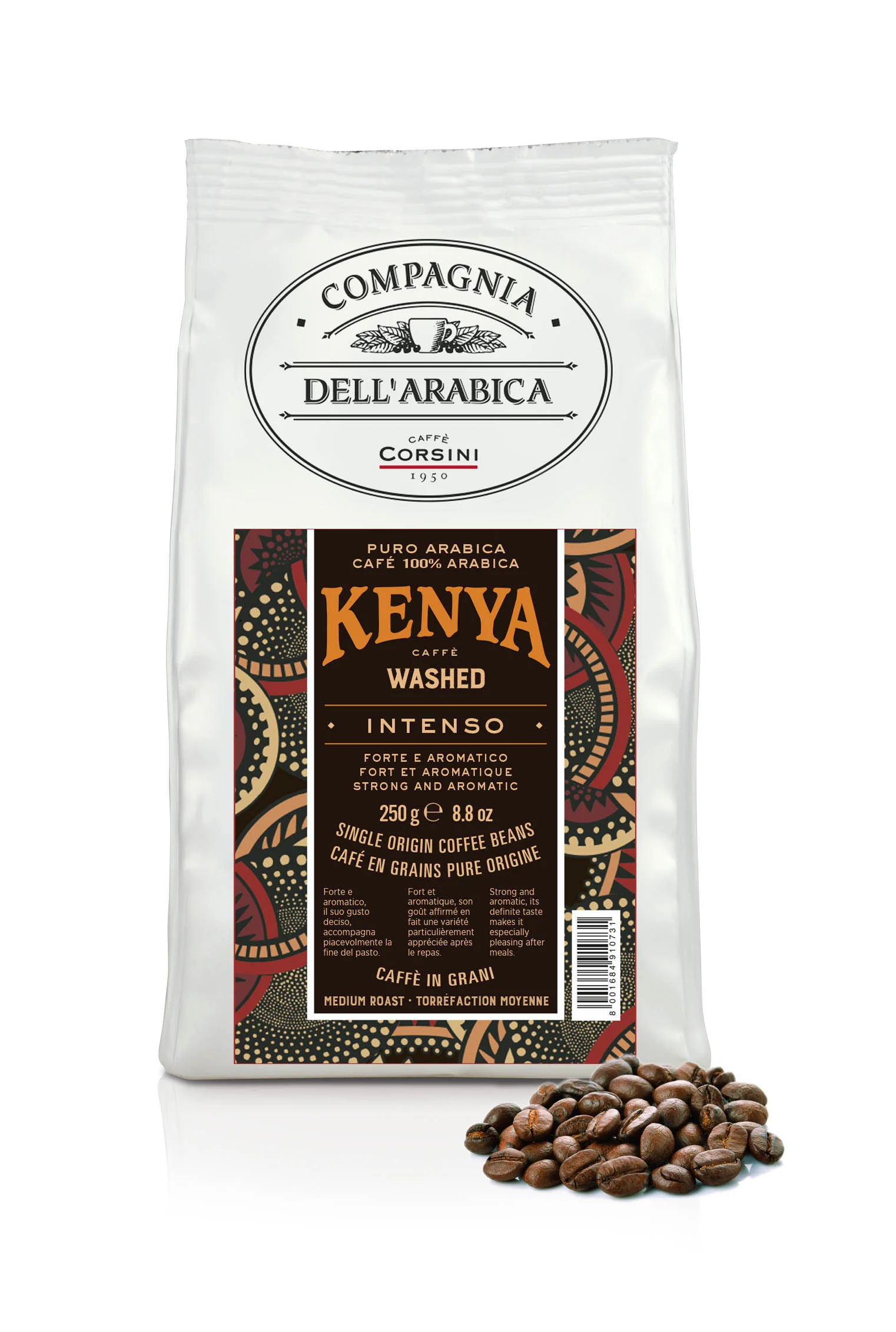Caffè in grani | Kenya Washed | 100% Arabica | 250g |…
