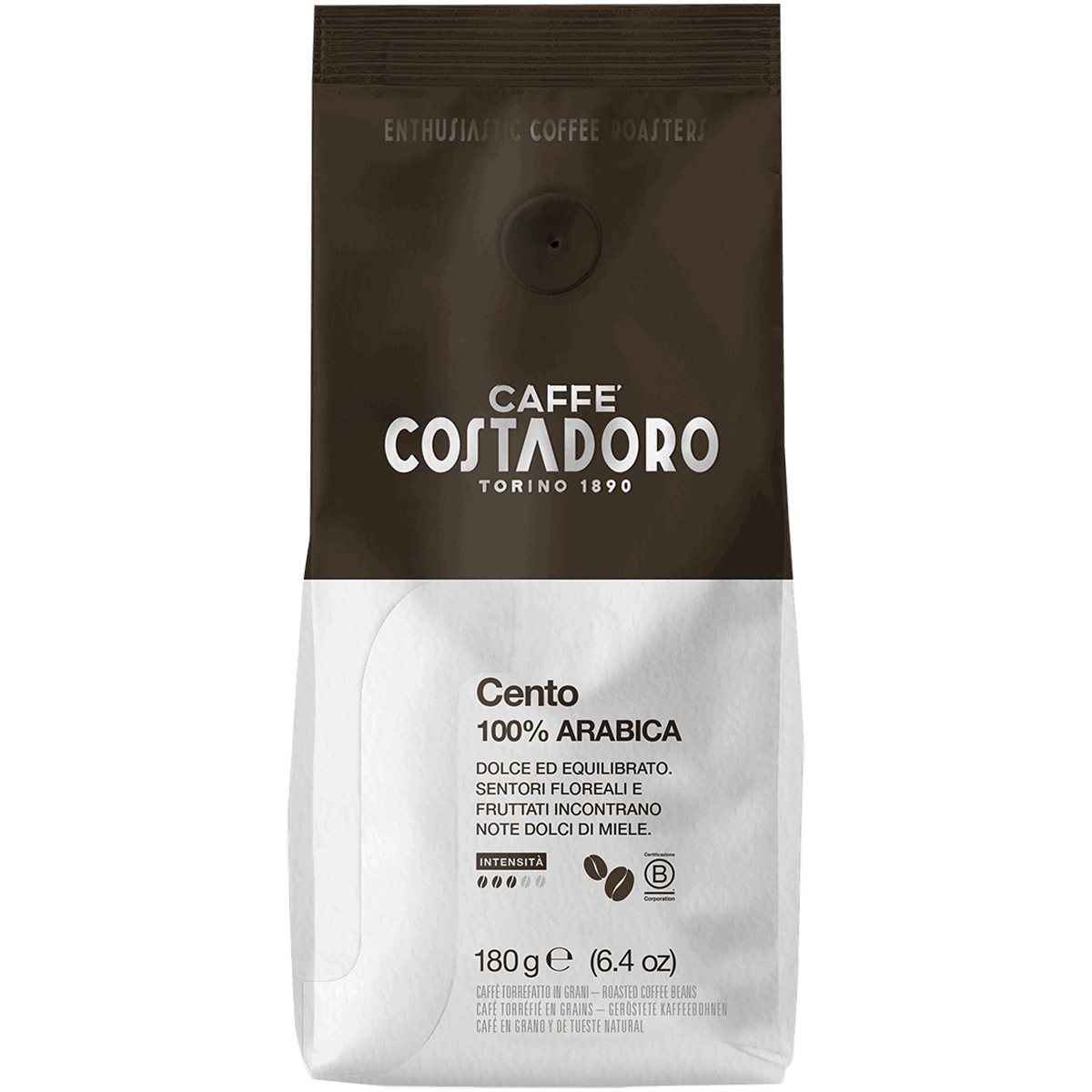 Costadoro Cento Coffee Beans 180g by Caffè Costadoro