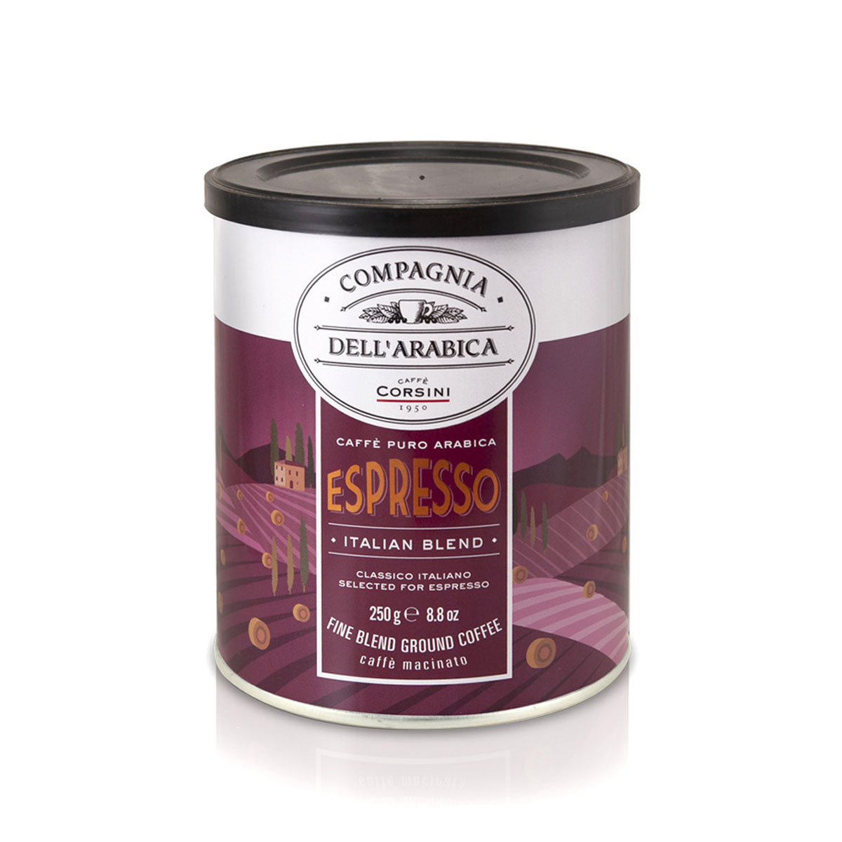 Ground Coffee for Espresso | 100% Arabica | 250g Tin by…