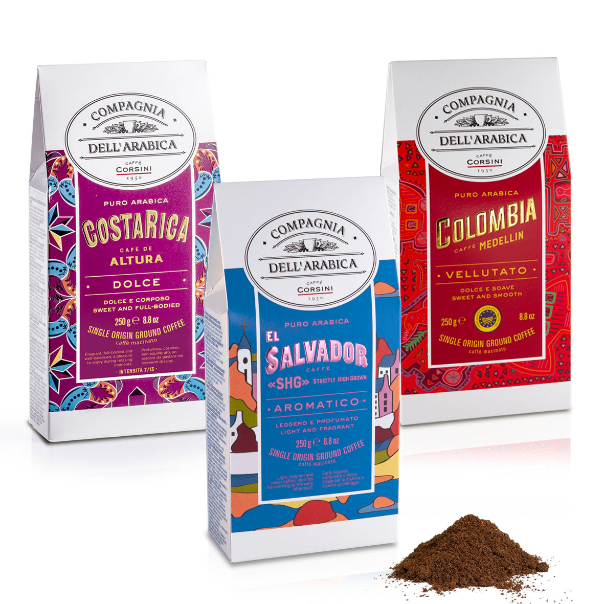 Ground coffee | Scents and aromas from Central America |…