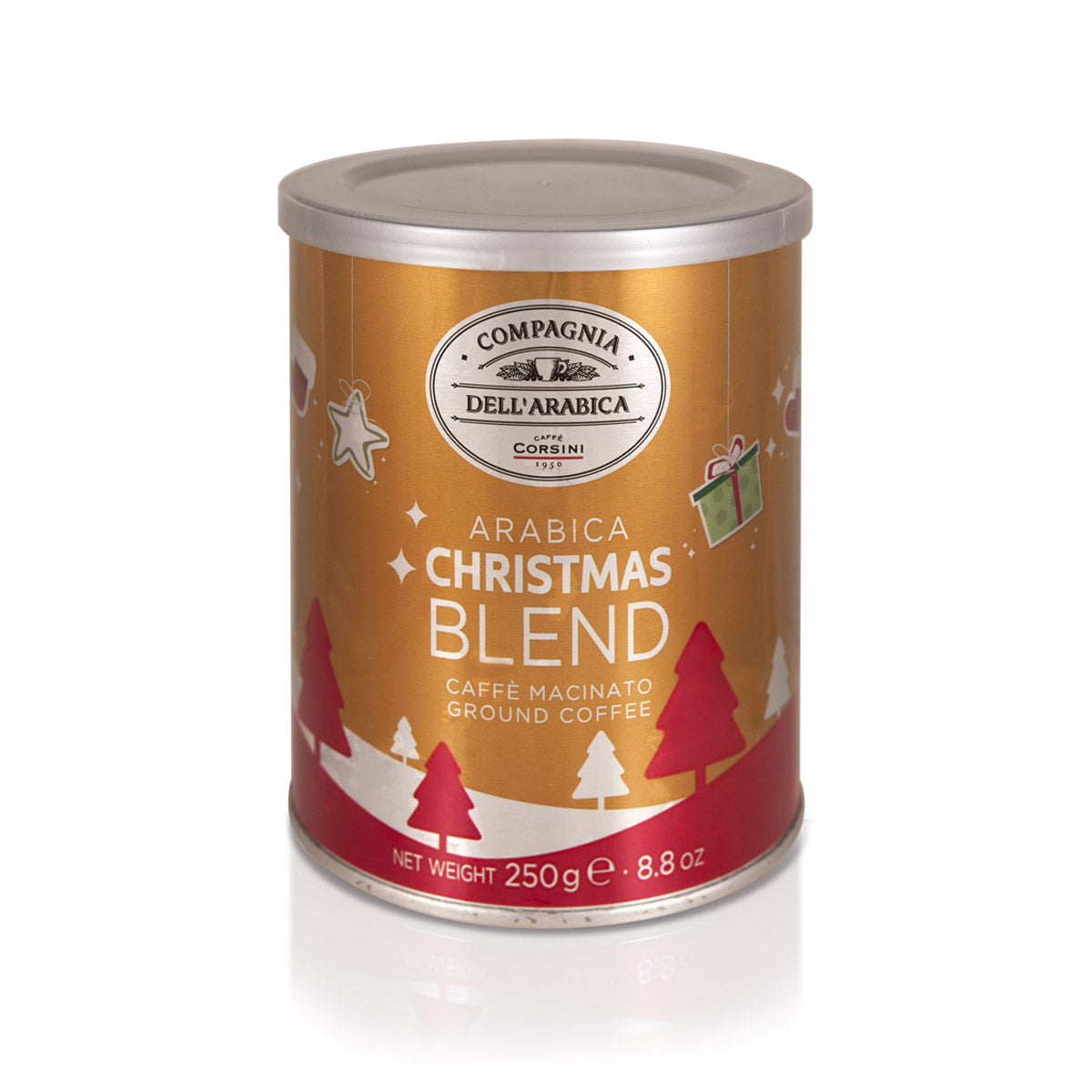 Miscela di caffè macinato 100% Arabica Christmas Blend |…